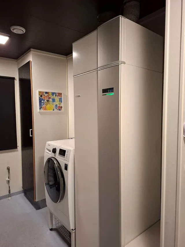 NIBE F370 Poistoilmalämpöpumppu Älvsbytaloon